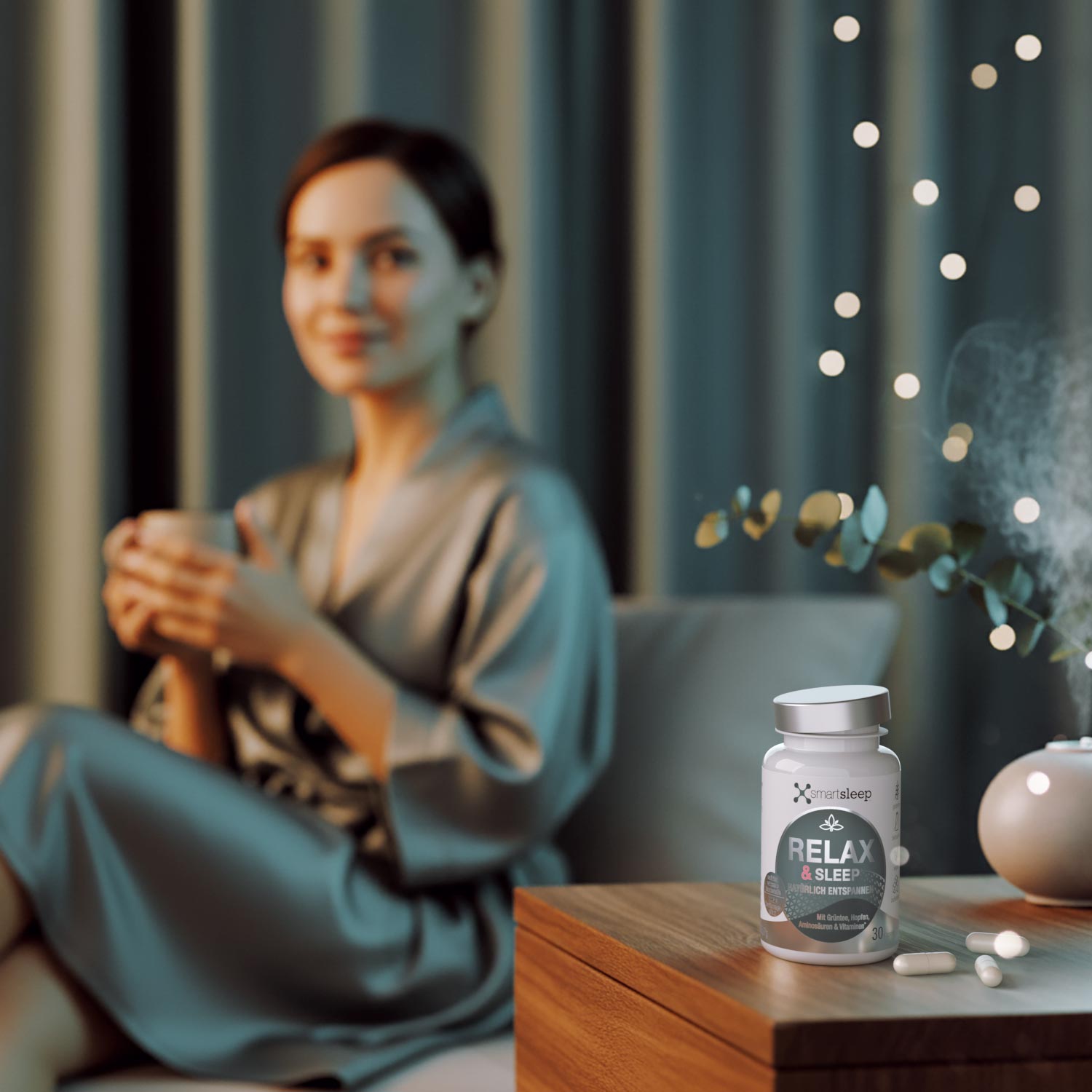 <tc>RELAX</tc> & <tc>SLEEP</tc> Capsules