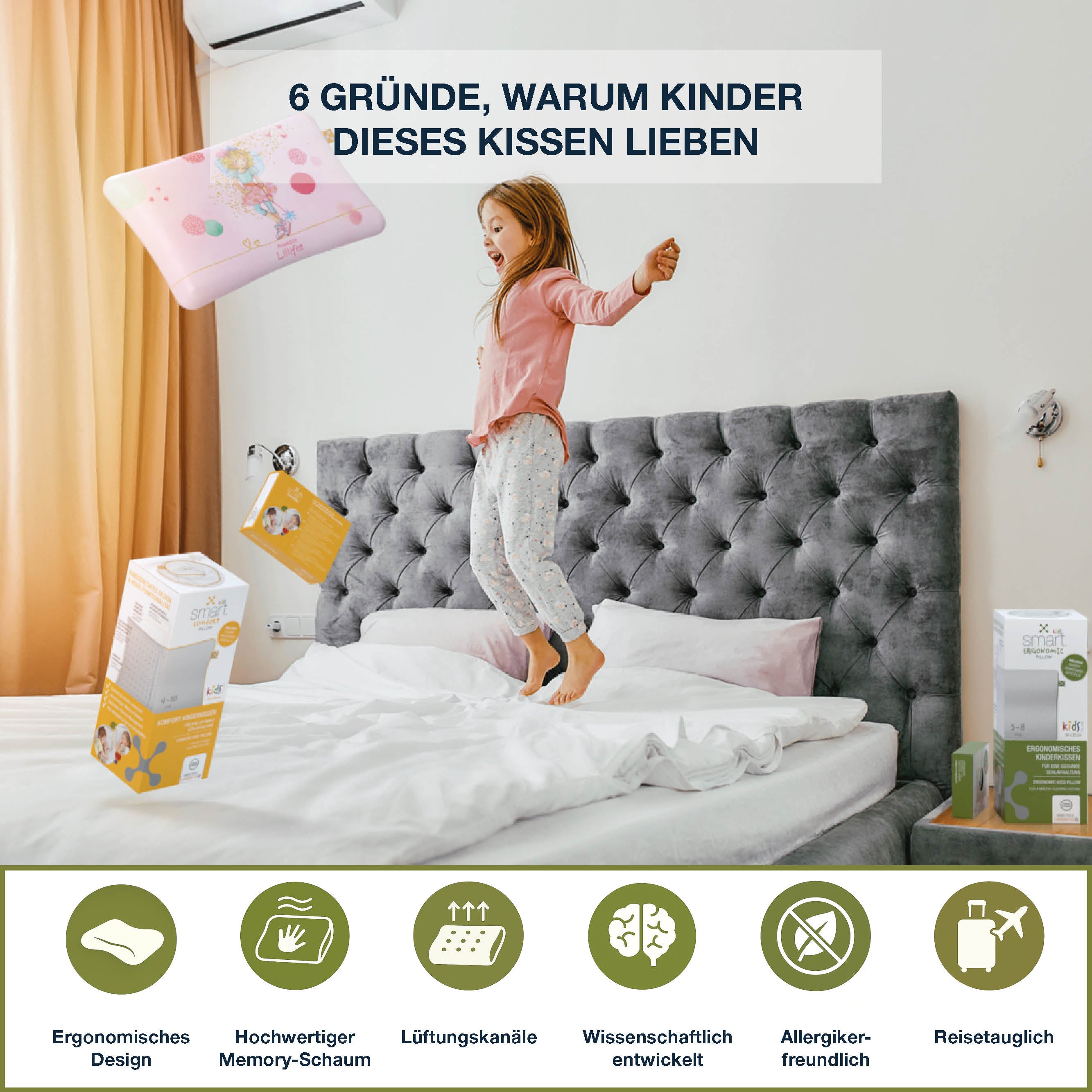 KIDS ERGONOMIC PILLOW