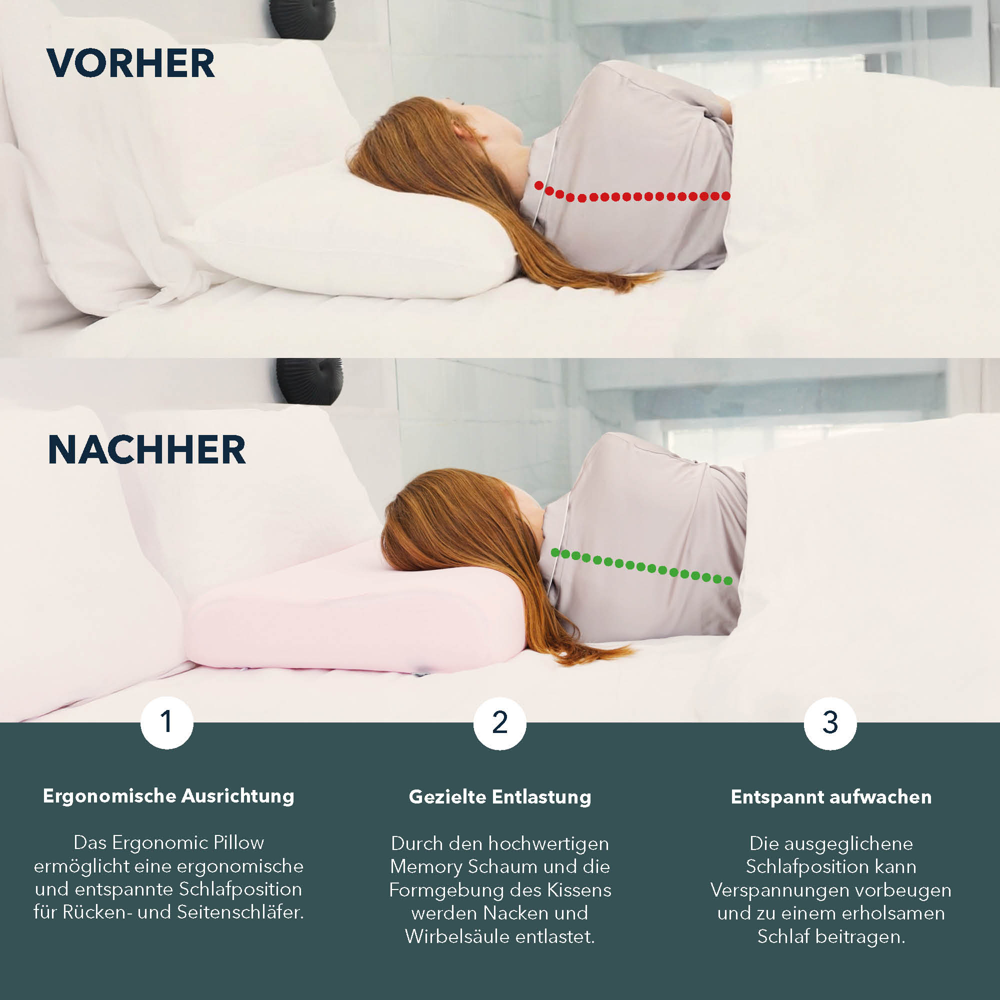 ERGONOMIC PILLOW