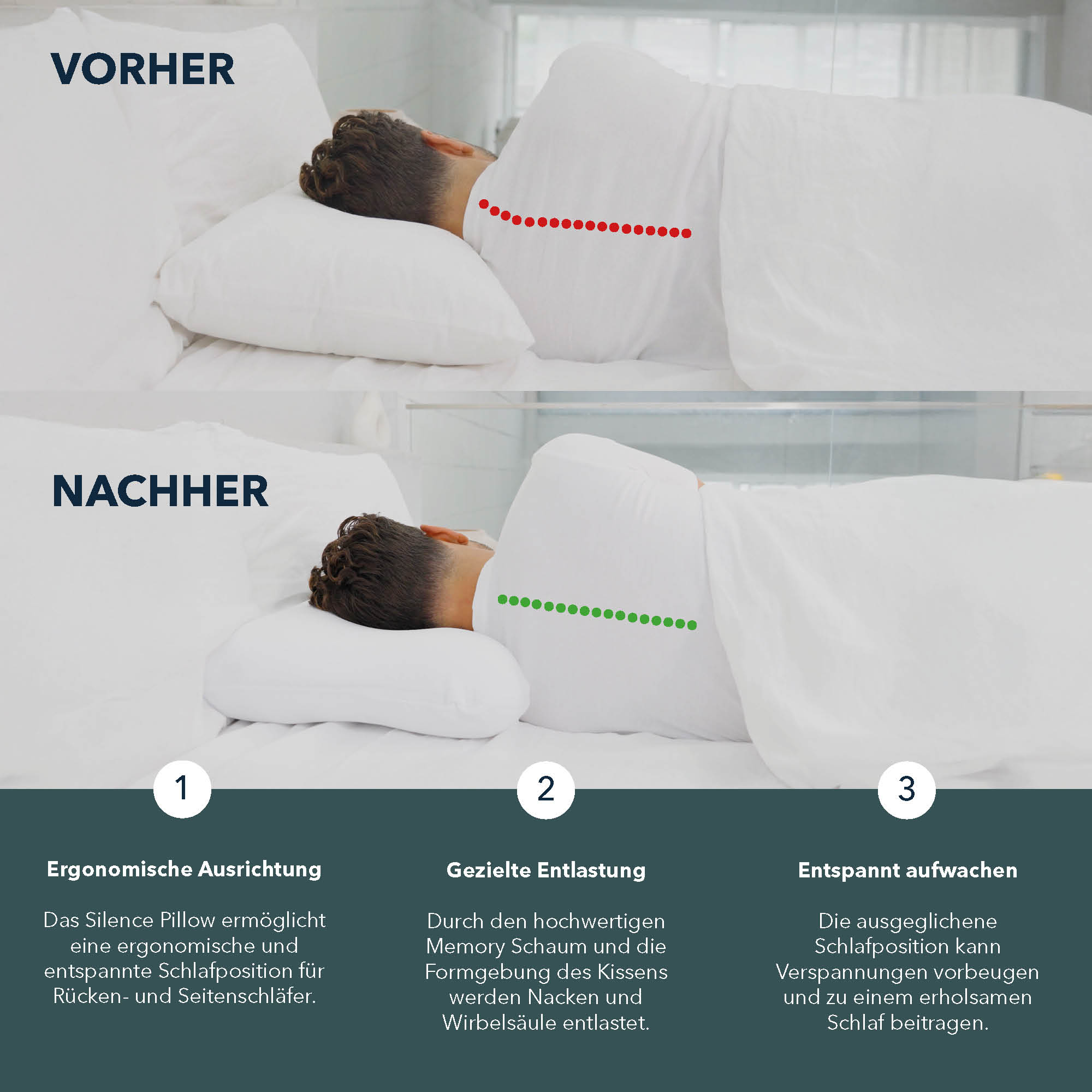 <tc>SILENCE</tc> <tc>PILLOW</tc>