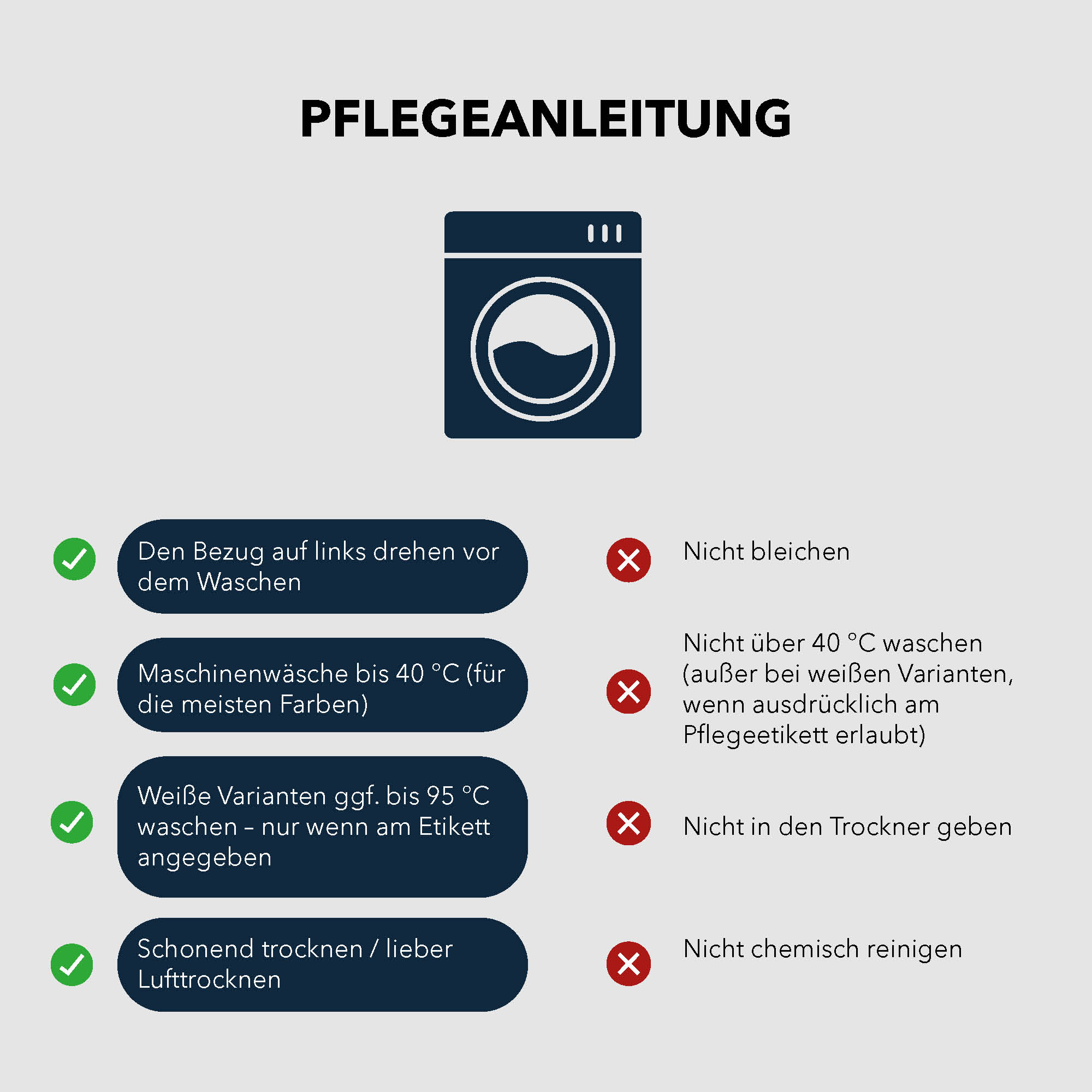 Kissenbezug für RELIEVE PILLOW