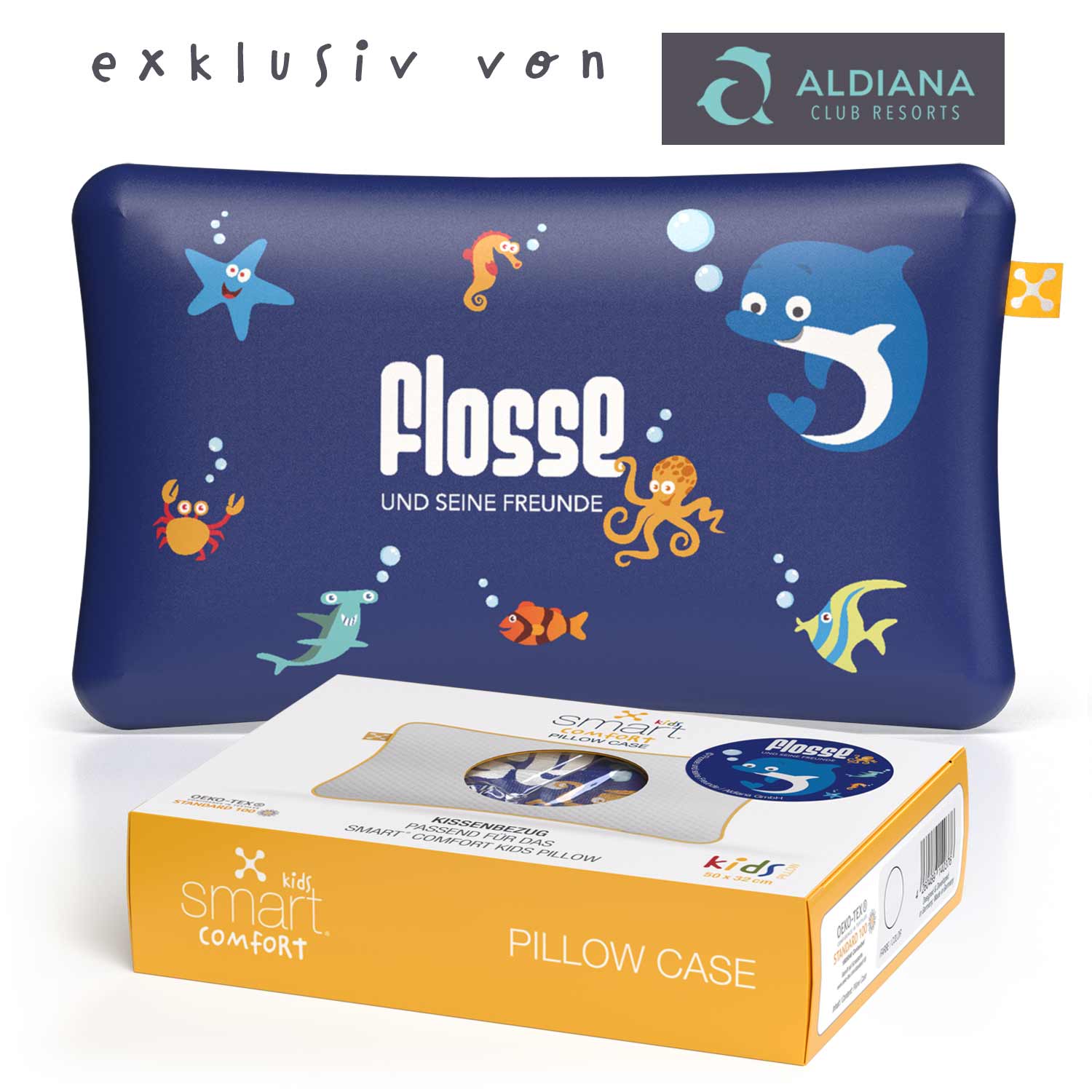 KIDS COMFORT PILLOW Case Aldiana Edition