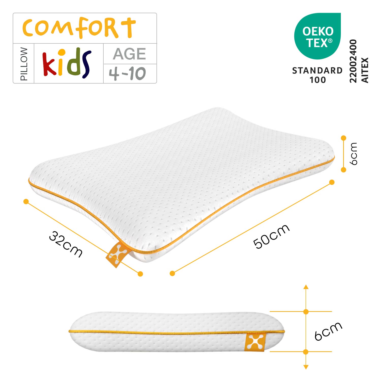<tc>KIDS COMFORT PILLOW</tc>