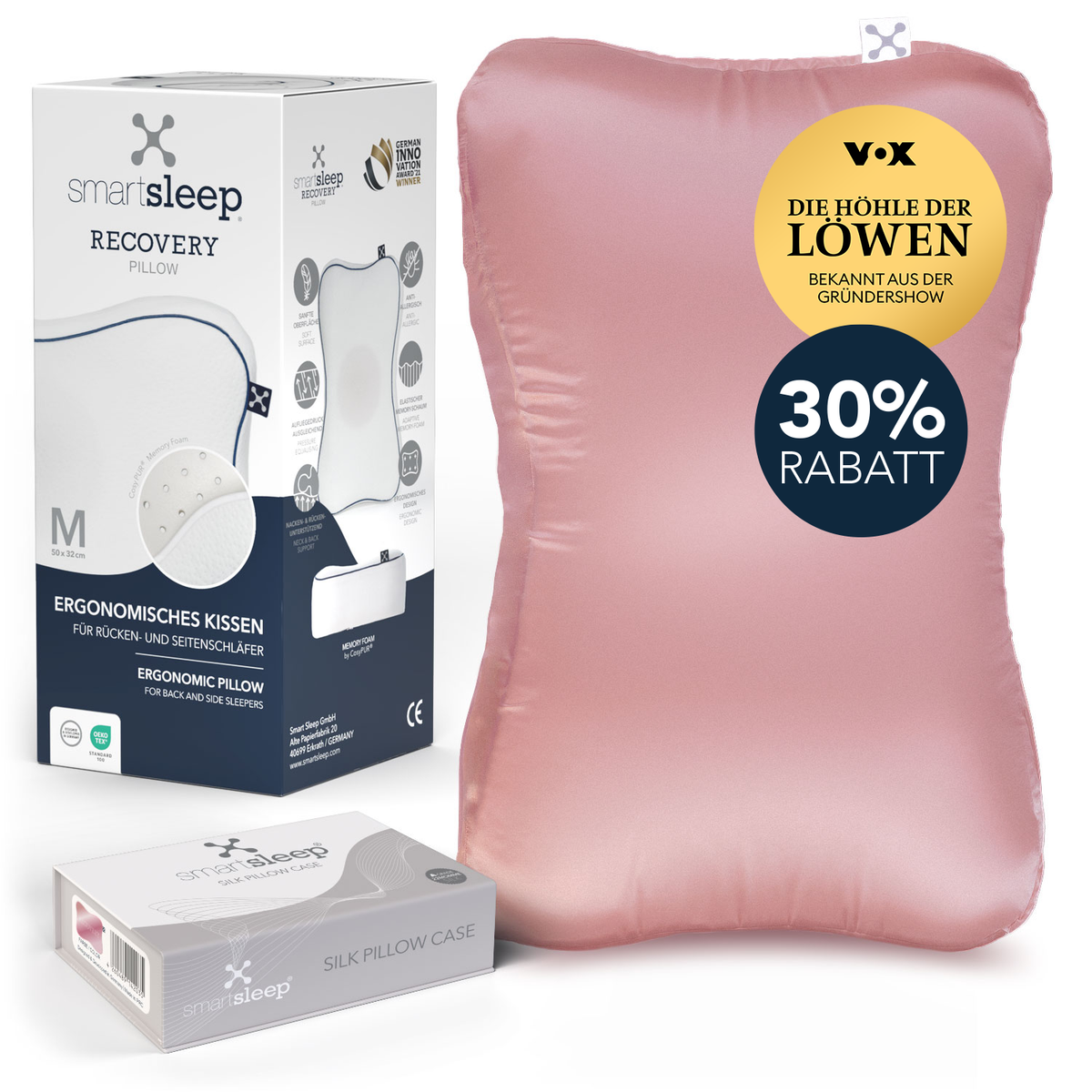 Recupero <tc>Pillow Bundle</tc> + 1 copertina in seta