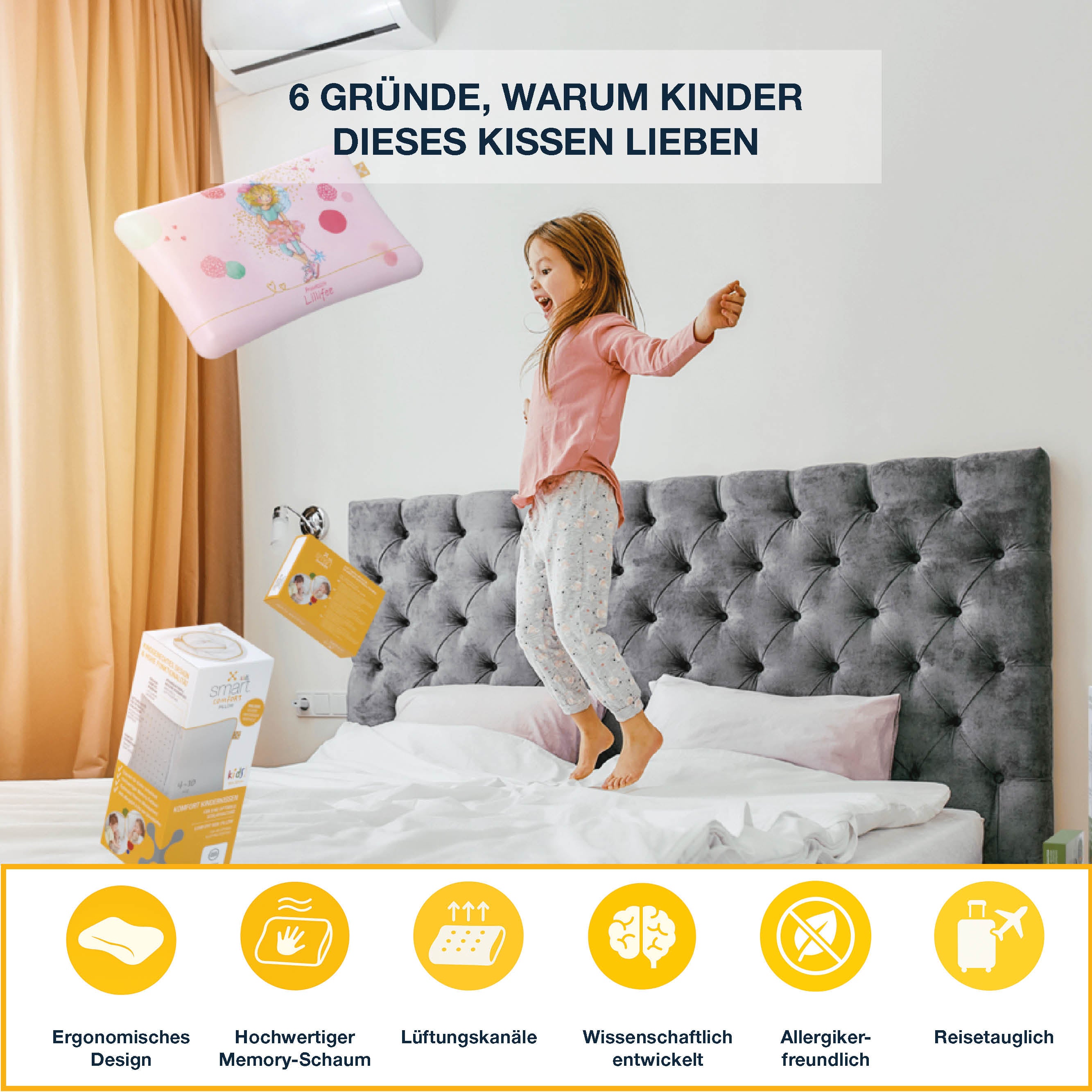 <tc>KIDS COMFORT PILLOW</tc>